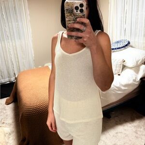 H&M Cream Beach Lounge Set